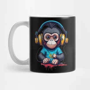 cute monkey colourfull Mug